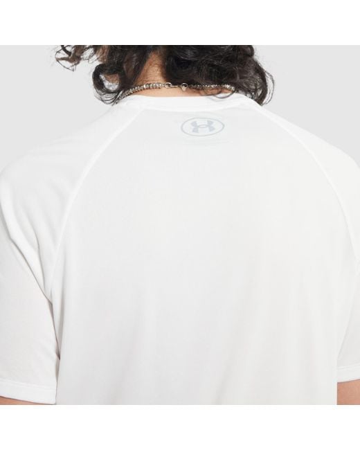 Under Armour White Tech 2.0 Short Sleeve T-shirt In for men