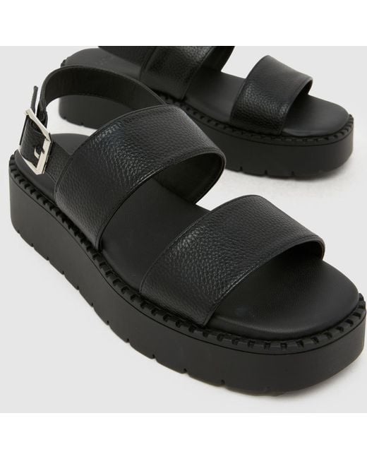 Schuh Black Tuscany Chunky Sandals