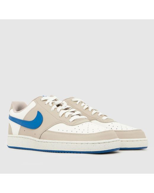 Nike Blue Court Vision Trainers for men