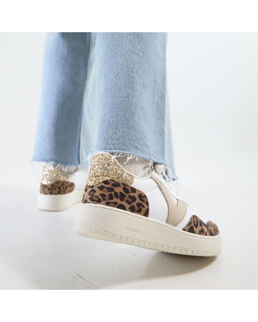 Victoria Metallic Madrid Trainers