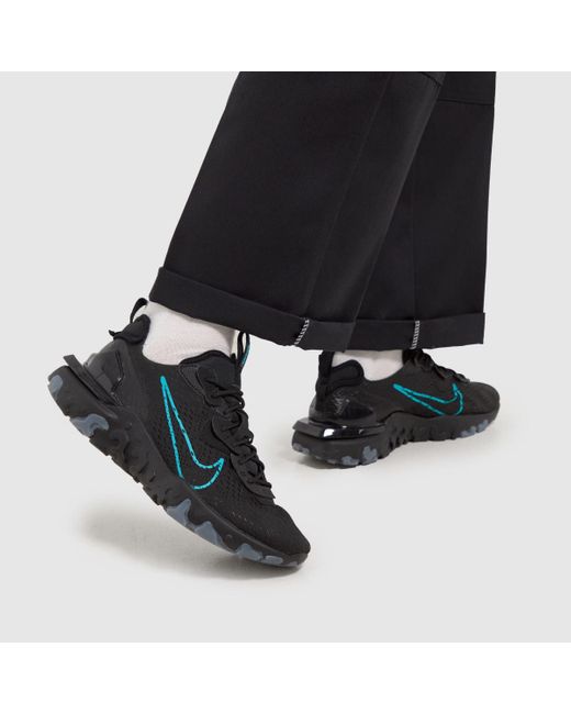 Nike Blue React Vision Trainers In for men