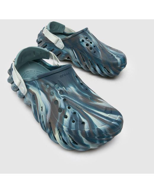 CROCSTM Blue Echo Clog Sandals for men