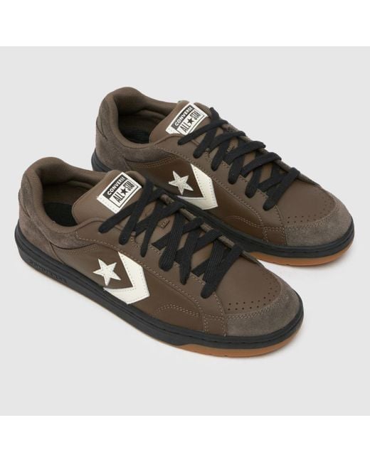 Converse Brown Pro Blaze Classic Trainers In for men