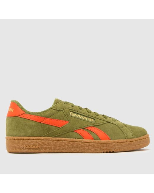 Reebok Green Club C Grounds Trainers for men