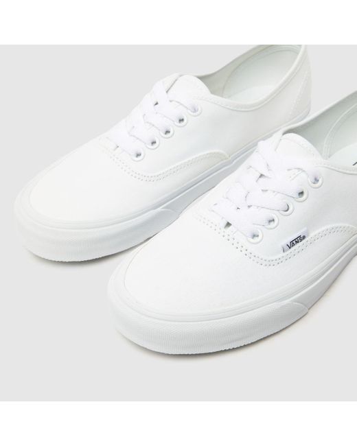 Vans White Authentic Trainers