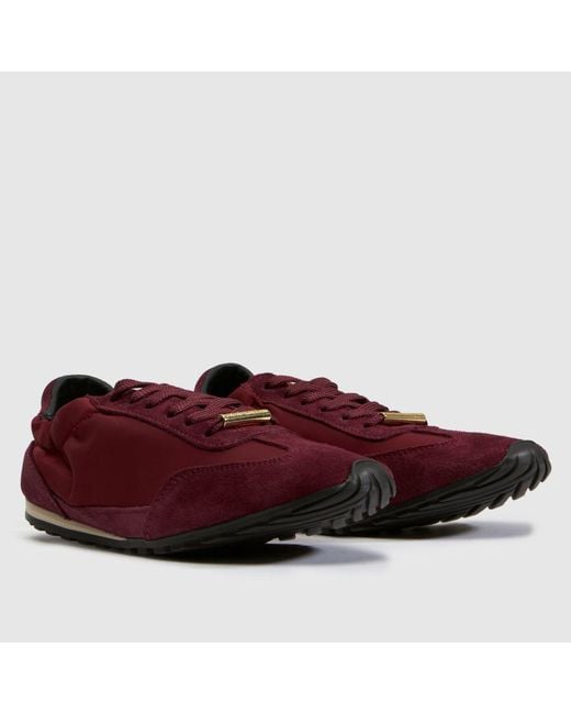 Steve Madden Red Bobby Trainers