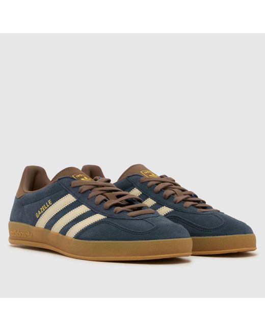 Adidas Blue Gazelle Indoor Trainers for men