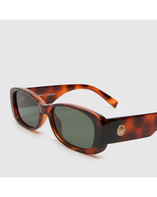 Le Specs Green Unreal Sunglasses
