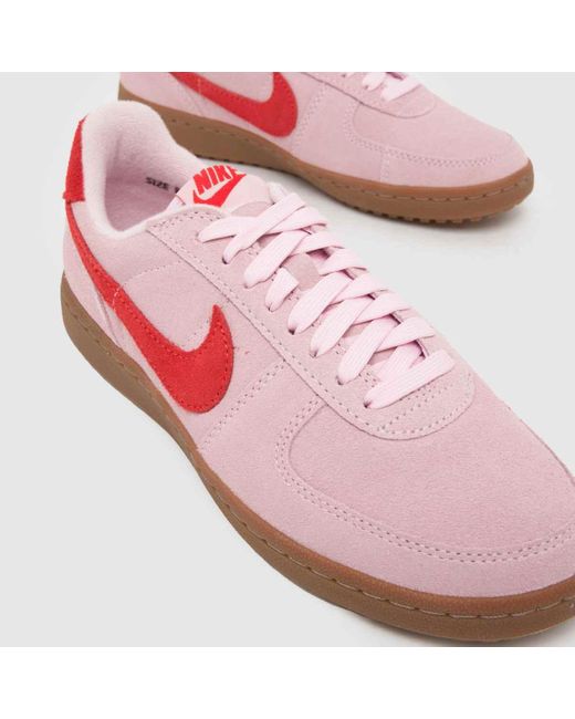 Nike Pink Field General Trainers
