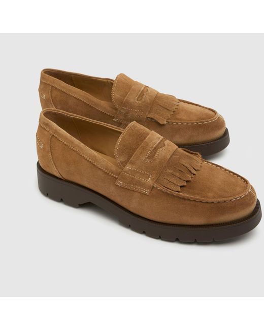 Kleman Brown Cotteur Mx V Loafer Shoes for men