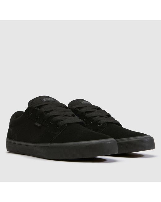 Etnies Black Barge Ls Trainers for men