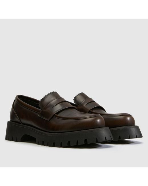 SIMMI Black Eden Loafer Flats