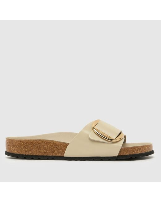 Birkenstock Natural Madrid Big Buckle Sandals