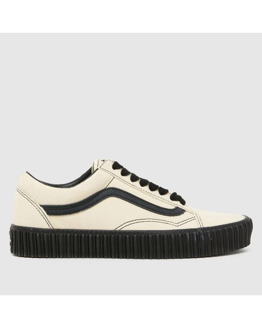 Vans Brown Old Skool Creeper Trainers
