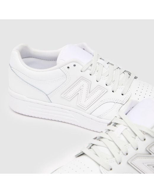 New Balance White 480 Trainers for men