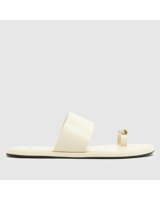 Schuh Metallic Thyme Metal Toe Loop Sandals