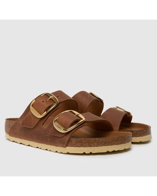 Birkenstock Brown Arizona Big Buckle Sandals