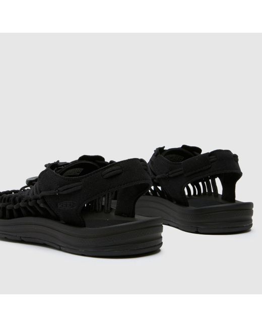 Keen Black Uneek Sandals In for men