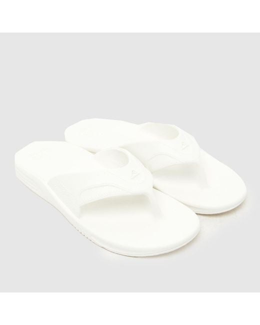 Reef White Fanning H20 Sandals for men
