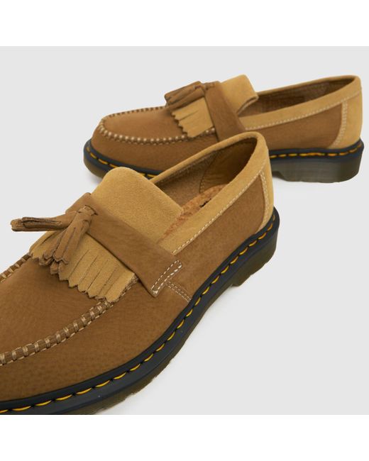 Dr. Martens Brown Adrian Loafer Shoes In for men