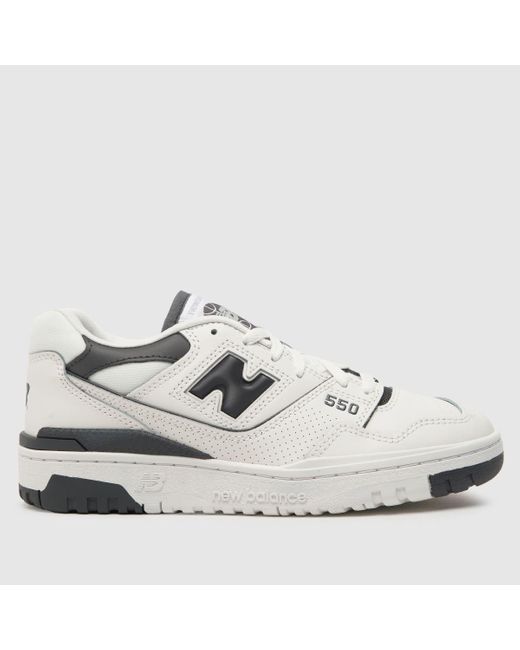 New Balance White 550 Trainers In