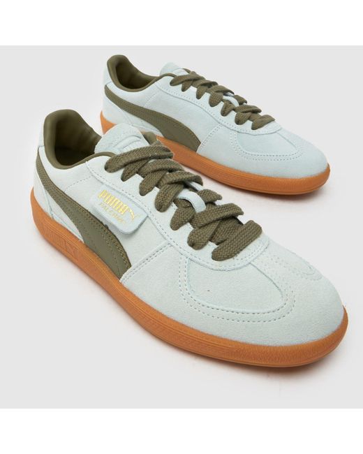 PUMA Green Palermo Trainers