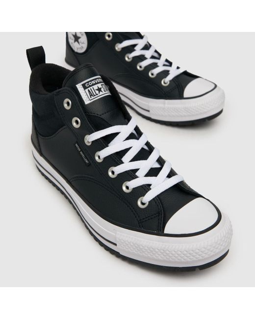 Converse All Star Malden Street Trainers In Black & White for men