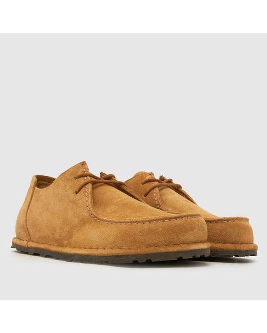 Birkenstock Brown Utti Lace Flats