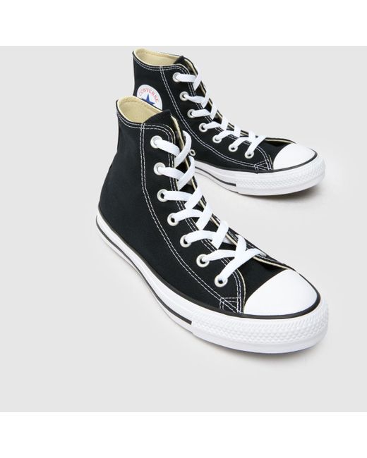 Converse Black All Star Hi Trainers