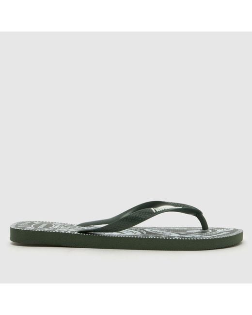 Havaianas Green Ginga Flip Sandals for men