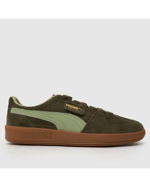 PUMA Green Palermo Trainers