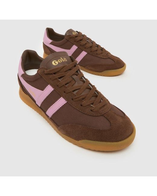 Gola Brown Tornado Trainers