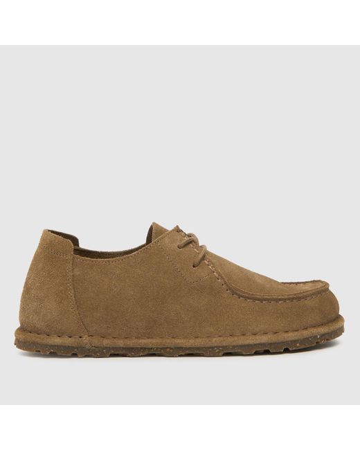 Birkenstock Brown Utti Lace Shoes for men