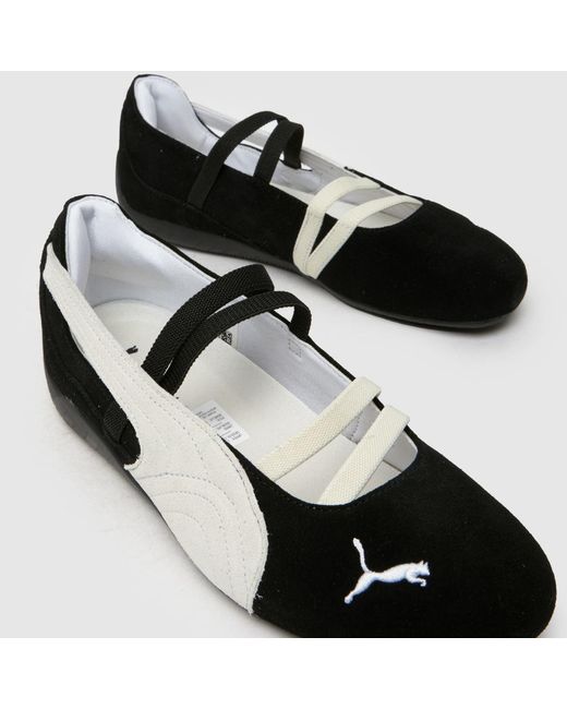 PUMA Black Speedcat Ballet Trainers