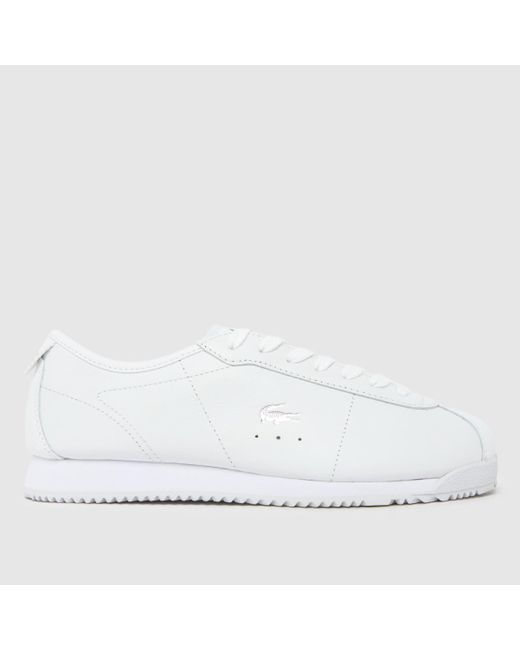 Lacoste White Club Low Trainers