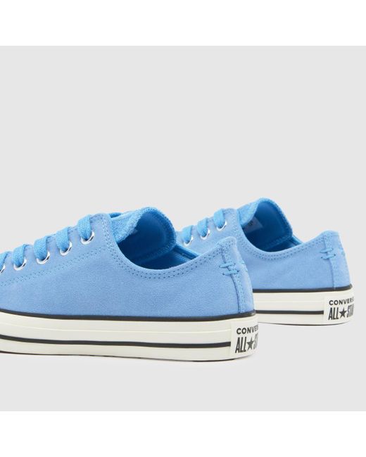 Converse Blue All Star Ox City Kicks Trainers In