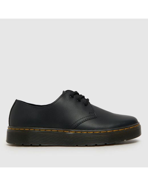 Dr. Martens Black Dr. Martens Thurston Lo Flat Shoes