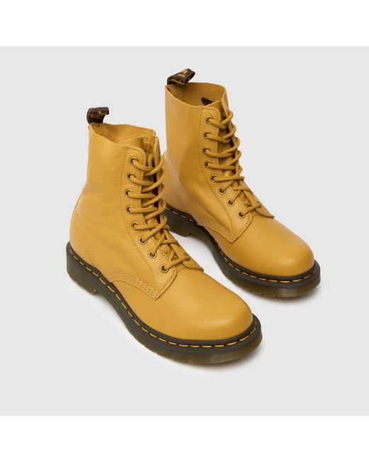 Dr martens pascal yellow on sale