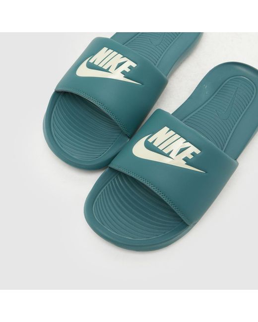 Nike Blue Victori One Sandals for men