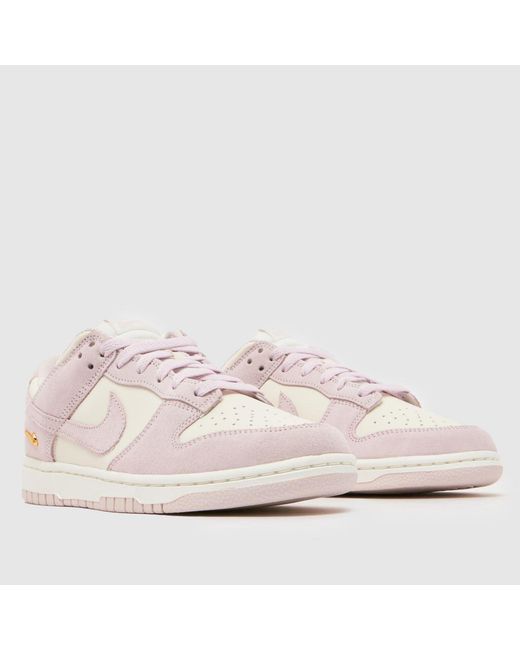 Nike Pink Dunk Low Trainers