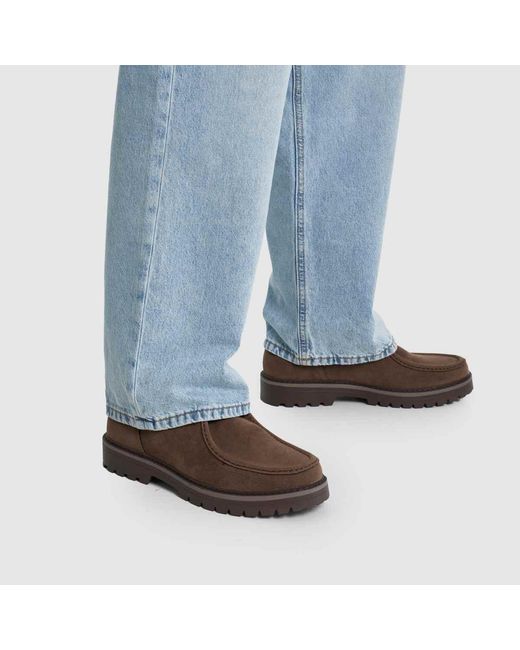 Schuh Brown Price Apron Lace Up Shoes for men