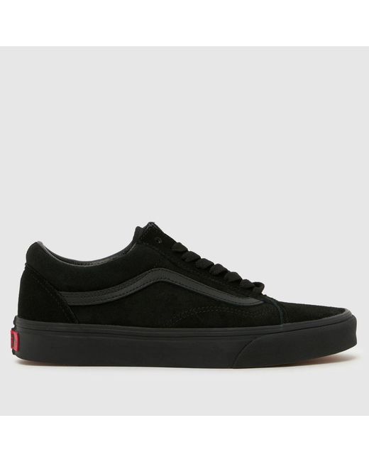 Vans Black Old Skool Trainers