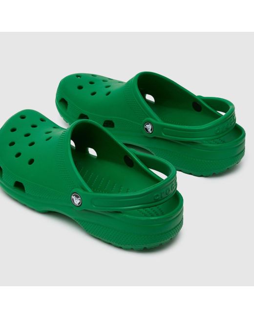 CROCSTM Green Classic Clog Sandals In for men