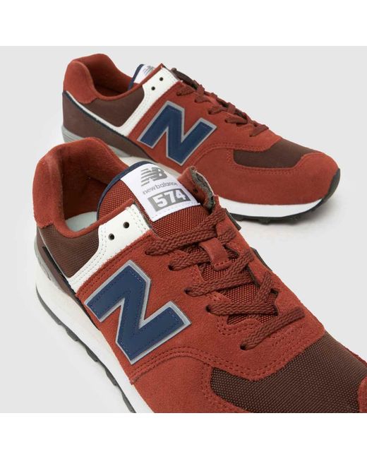 New Balance Brown 574 Trainers for men