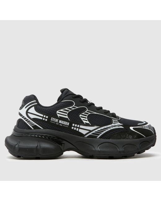 Steve Madden Black Bantory Trainers for men