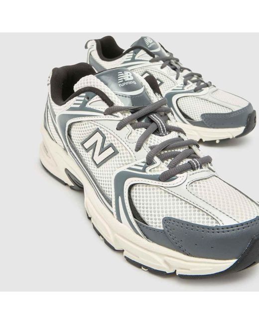 New Balance White 530 Trainers