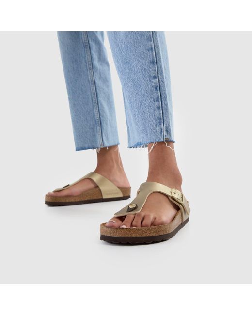 Birkenstock Brown Gizeh Sandals