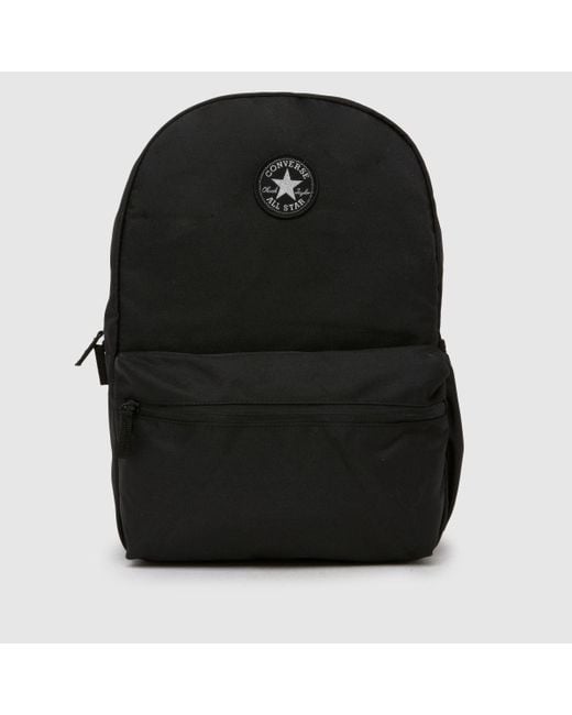 Converse Black Chuck Patch Backpack