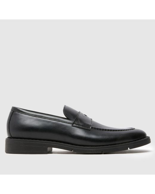 Schuh Black Rogan Loafer Shoes for men