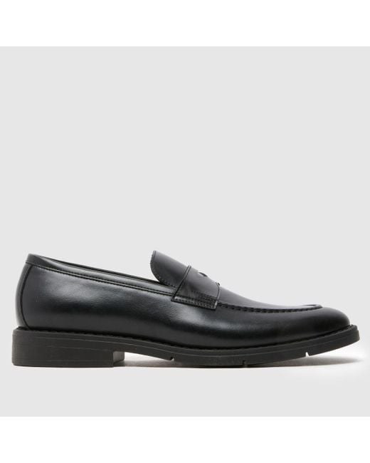Schuh Black Rogan Loafer Shoes for men